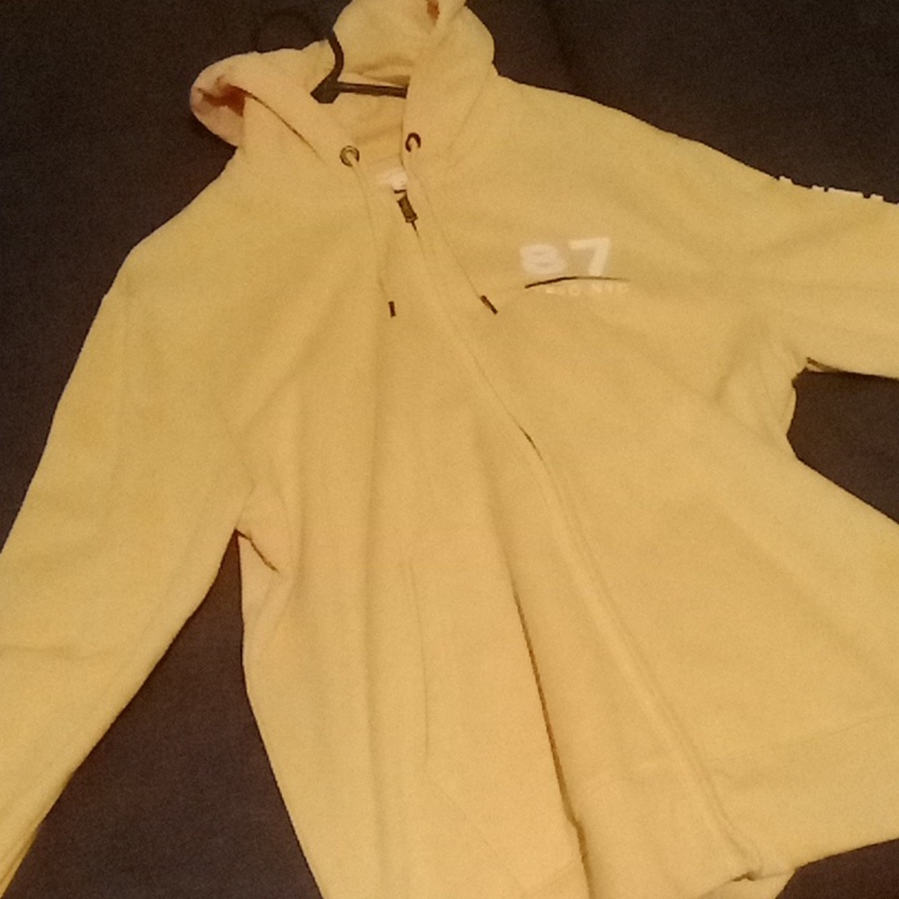 Aeropostale hoodie, XL, yellow